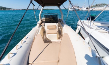 Najam broda Solemar 61 s motorom Yamaha 150 ks na Murteru