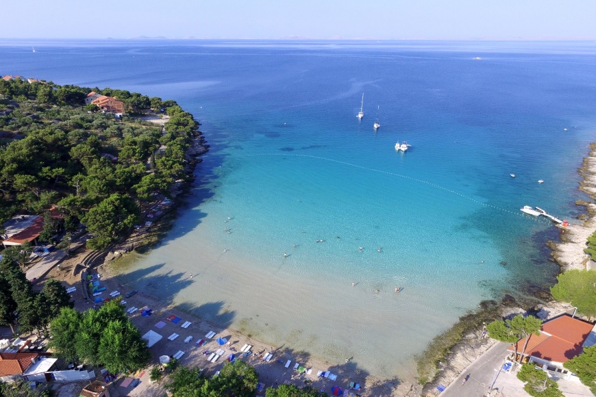 Jutro na plaži Slanica