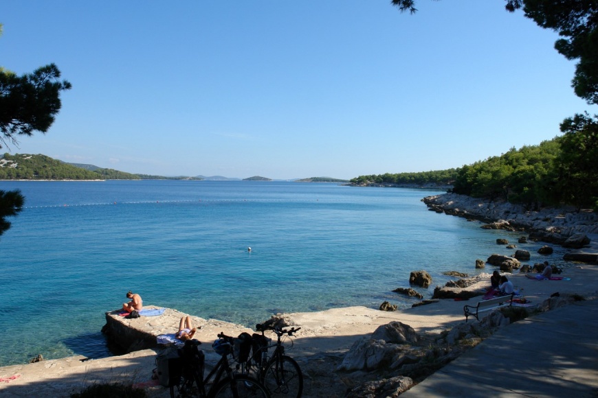 Kupanje na plaži Iza Andrije