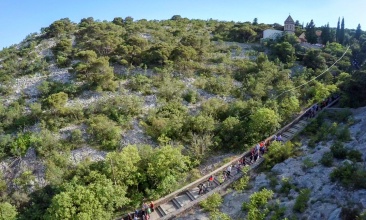 Stepenica do crkve Gospe od Karavaja